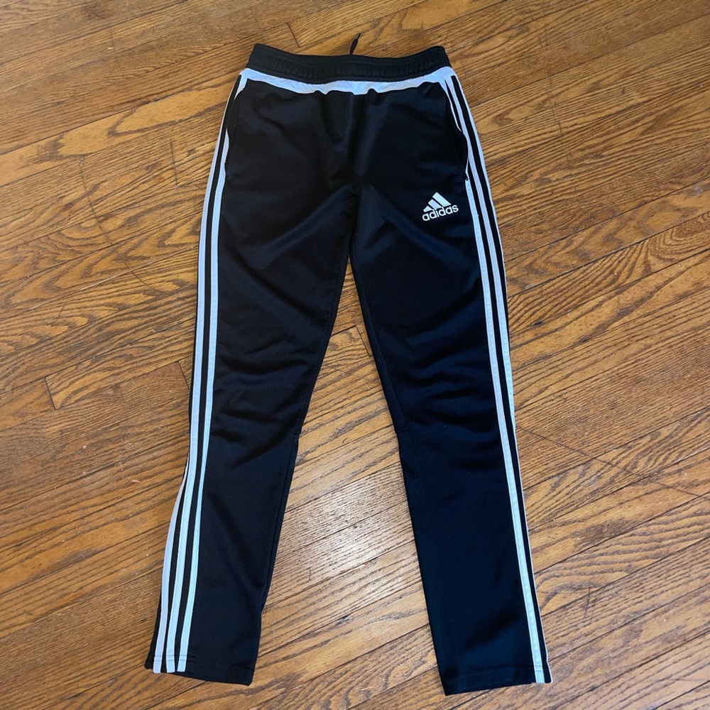 Black adidas tracksuit pants!